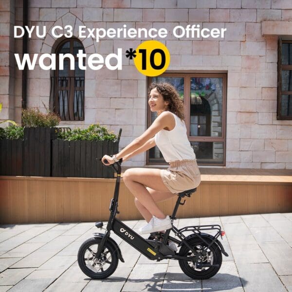 Dyu C3 E-Bike Giveaway