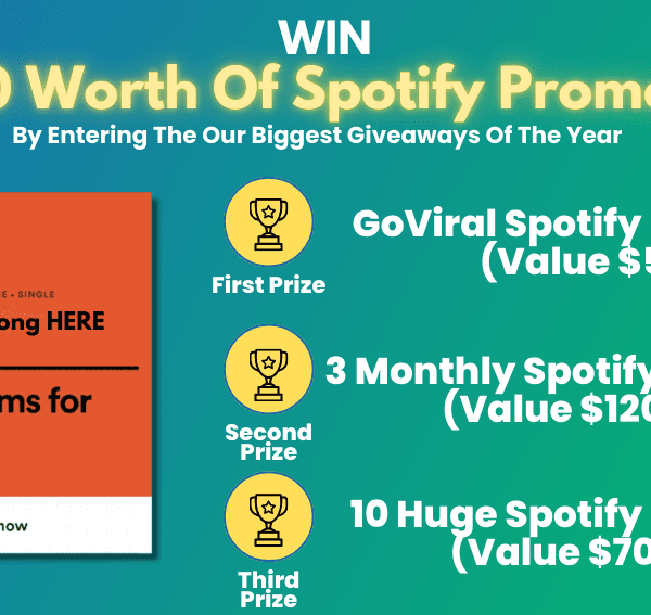 WIN A Spotify Promotion Bundle